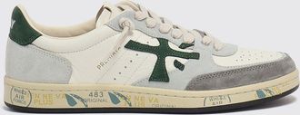 Premiata Sneakers Clay in pelle scamosciata con punta traforata