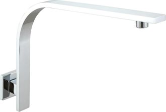 OEM Bras De Douche - Laiton Massif H62 - Col De Cygne Carr&eacute; - Finition Chrom&eacute;e Miroir - Raccord 1/2 Bsp - Salle De Bain - 1 Pi&egrave;ce