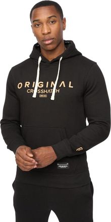 Crosshatch Heren Jamals Hoodie (Zwart)