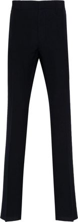 Givenchy wool tailored trousers - men - Wool/Acetate/Viscose/Cotton - 48 - Blue
