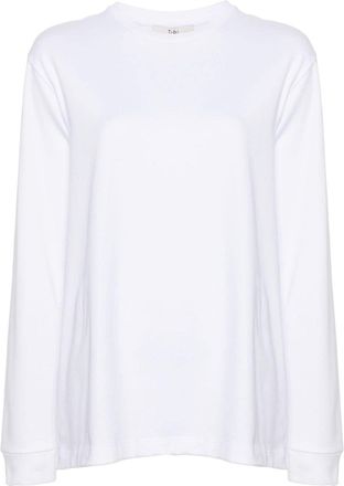 Tibi cotton T-shirt - women - Cotton - S - White