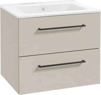 OEM Mueble De Ba&ntilde;o Con Lavabo, Colgante, Cachemir, 60x50cm, Pinia