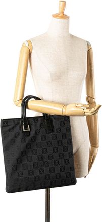 Loewe Tweedehands Anagram Canvas Tote