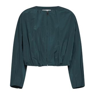 Max Mara Dames, Jassen, Groen, Maat: S Katoen