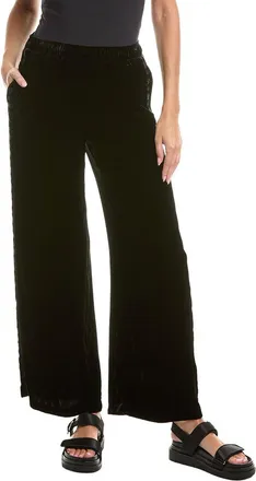 Johnny Was Velvet Silk-Blend Pant