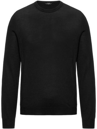 K-Way Sebastien Tailored Knit Wool-Blend Crewneck Sweater