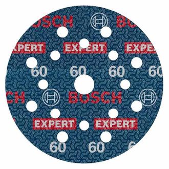 Bosch 50x Disco De Lija Para L&aacute;minas Expert O780, 125 Mm (para Madera Dura, Pintura Sobre Madera, &Oslash; 125 Mm, Grano 60, Professional Accesorios Lijadora Exc&eacute;n