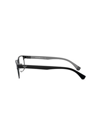 Emporio Armani 0EA1105 Metal Rectangle Eyeglasses - Black