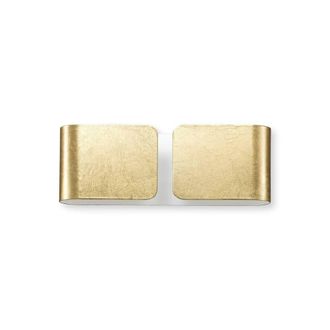 Netlighting Clip 2 Light Indoor Small Wall Light Gold G9