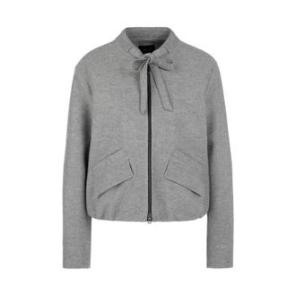 Marc Cain Chaqueta tejida en Alemania - Jackets - Mujer - Gris - M