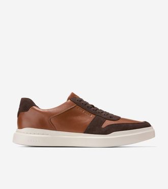 Cole Haan Mens GrandPr&oslash; Rally Court Sneakers - Brown Size 8.5