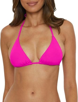 BECCA by Rebecca Virtue Becca By Rebecca Virtue Color Code Triangle Bikini Top Womens Azalea DDR2648