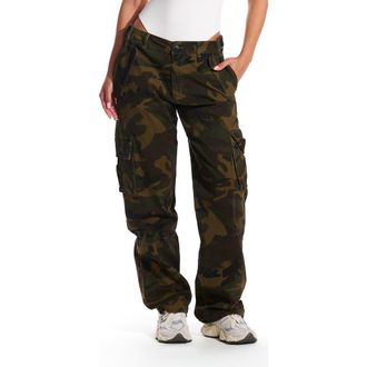 Naked Wardrobe Cargo Pants in Camo at Nordstrom, Size X-Small