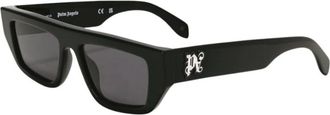 Palm Angels Zonnebril - unisex - Zonnebrillen - Zwart - 53 MM - Accessoires