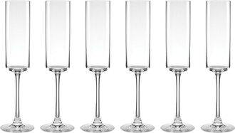 Lenox Set Of 6 Tuscany Classics Straight Flutes
