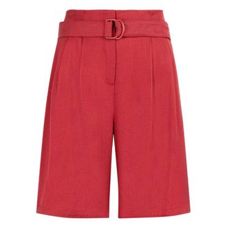 Roberto Cavalli High-Waist Wide-Leg Shorts, Brand Size 38 ( US Size 4 )