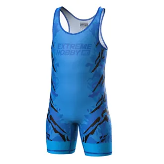 OEM Leotardo De Lucha Libre Black Panther Para Ni&ntilde;os, Talla 164, Color Azul