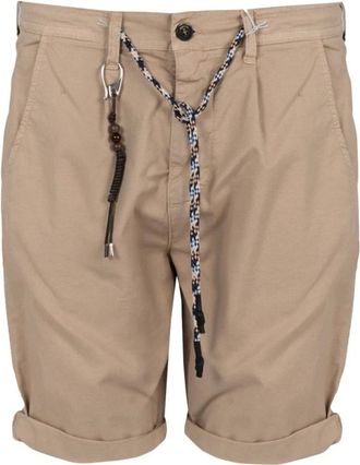Xagon Man Casual Shorts - Heren - Korte broeken - Beige - Maat: L Katoen