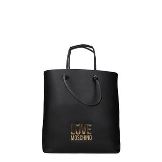 Love Moschino Liebe Moschino -Umhängetaschen Frauen Polyurethan schwarz