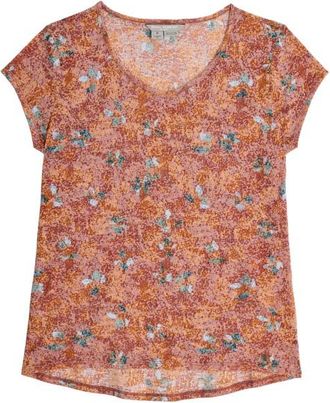 Royal Robbins Featherweight Slub Tee T-Shirt f&uuml;r Damen | rosa