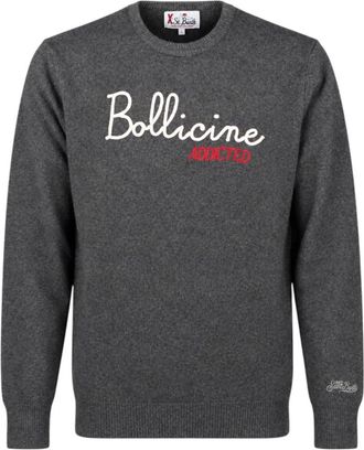 MC2 Saint Barth Maglione Girocollo Heron - - Knitwear - Uomo - Grigio - L