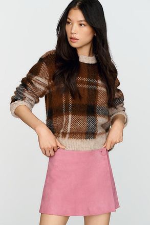Maeve Suede Skort