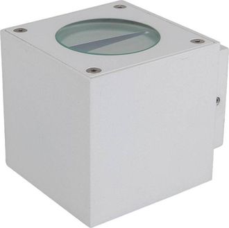 Lucande Lucande L&aacute;mpara De Pared Led Exterior jarno En Blanco Aluminio