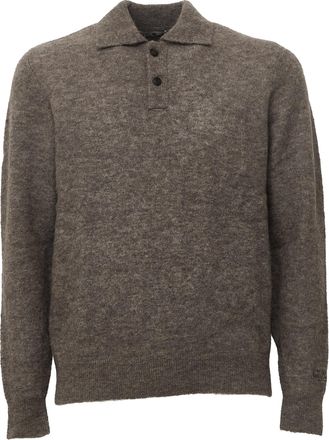 MC2 Saint Barth Alfie Stretch Alpaca Polo Shirt