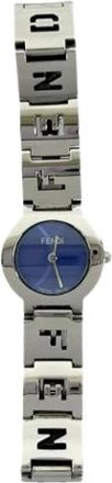 Fendi Pre-owned Vintage Polshorloge - Dames - Vintage Horloges - Blauw - ONE Size - Vintage