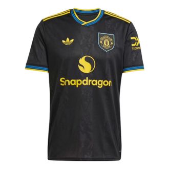 adidas Manchester United 2025/2026 Third Kit Asia Sizing Black KD4225