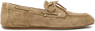 Stuart Weitzman Stuart Weitzman Tinsley Suede Loafers - Khaki - 40 (IT40/ UK7)