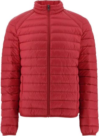 Jott Mens Mat Lightweight Down Jacket in Red - Size Medium
