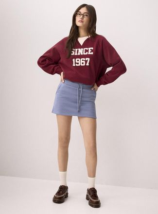 Twik Womens Fleece miniskirt