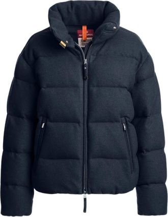 Parajumpers Pia kort donsjack - Dames - Jassen - Blauw - Maat: S Zijde