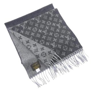 Louis Vuitton Pre-owned Stole - Heren - Pre-owned - Grijs - Maat: ONE Size Kasjmier
