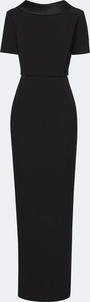Roland Mouret Cr&ecirc;pe gown