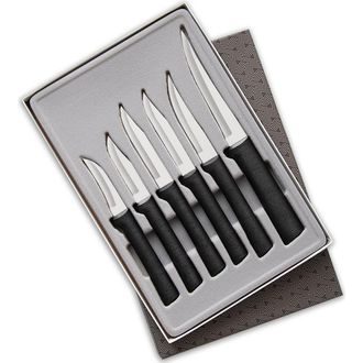 Rada 6 Piece All-Star Paring Knife Gift Set in Black at Nordstrom