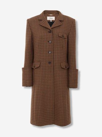 Chloé Long Wool Coat