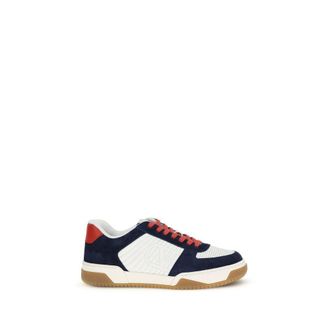 Valentino Garavani Multicolor Calf Leather Bos Taurus Athletic Mens Sneakers