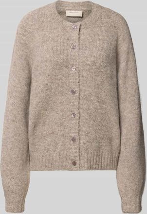 Freequent Regular Fit Jacke in Strick-Optik Modell Luisa in Sand, Größe XXL