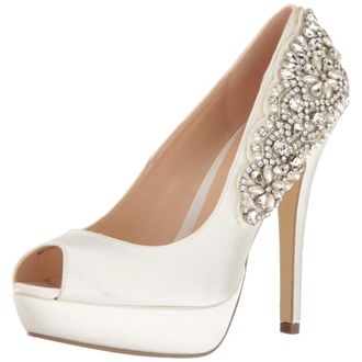 Paradox London Indulgence Heeled Sandal Ivory P1710 Womens