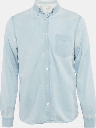 Acne Studios Blue Isherwood Denim Long Sleeve Shirt