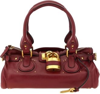 Chlo&eacute; Tassen, Dames, Rood, ONE Size, Katoen, Paddington Schoudertas