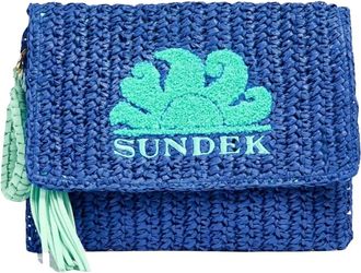 Sundek Tassen, Dames, Blauw, ONE Size, Clutches
