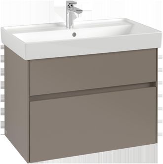 Villeroy & Boch Collaro Meuble Sous-lavabo, 2 Tiroirs, Lavabo Au
