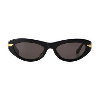 Bottega Veneta Klassieke Cat-eye Zonnebril - unisex - Accessoires - Zwart - Maat: 53 MM