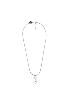 Diesel Stainless steel pendant necklace - Necklaces - Unisex - Silver