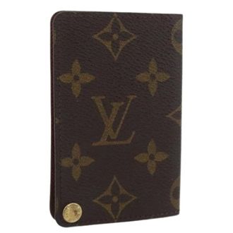 Louis Vuitton Pre-owned Wallets, female, Brown, Size: ONE SIZE Pre-owned Card Case
