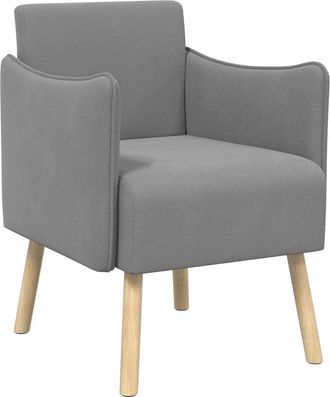 vidaXL Butaca Decorativa Gris Oscuro Terciopelo Granulado Vidaxl