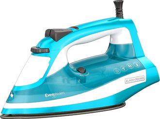 Black+Decker One Step Steam Iron in Turquoise